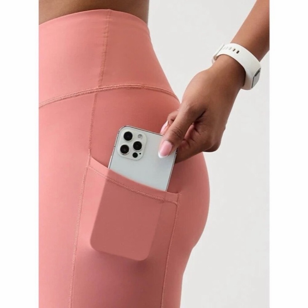 🆕 NWT Athleta Interval Stash 5” Short in Natural Rose - Picture 10 of 10